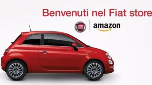 Amazon e Fca, accordo per vendita online di auto