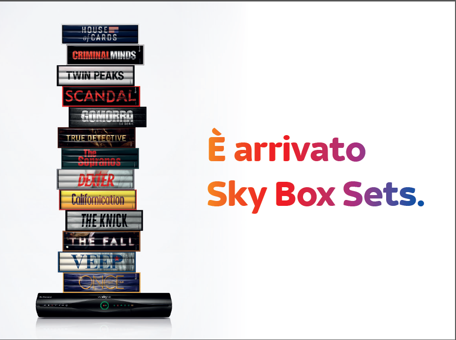 Sky Box Sets – solo per spettatori forti