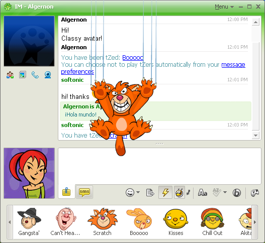 icq chat app